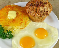 Hashbrowns 'N Eggs